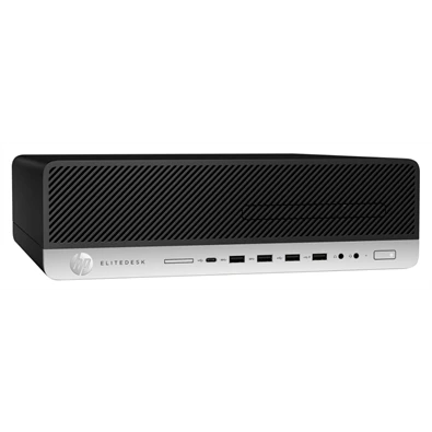 HP EliteDesk 800 G5 SFF/i5-9th/16GB/512GB SSD/Win Pro COA fekete asztali számítógép (Használt A)