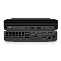 HP EliteDesk 800 G6 Micro/i5-10500/16GB/512GB SSD/Win Pro COA/fekete asztali számítógép (Használt A+)