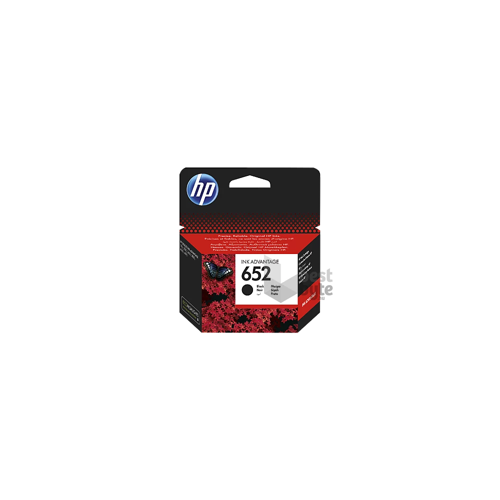 HP F6V25AE (652) fekete tintapatron
