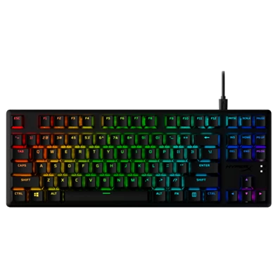 HP HYPERX Alloy Origins Core PBT US (piros switch) vezetékes mechanikus gamer billentyűzet