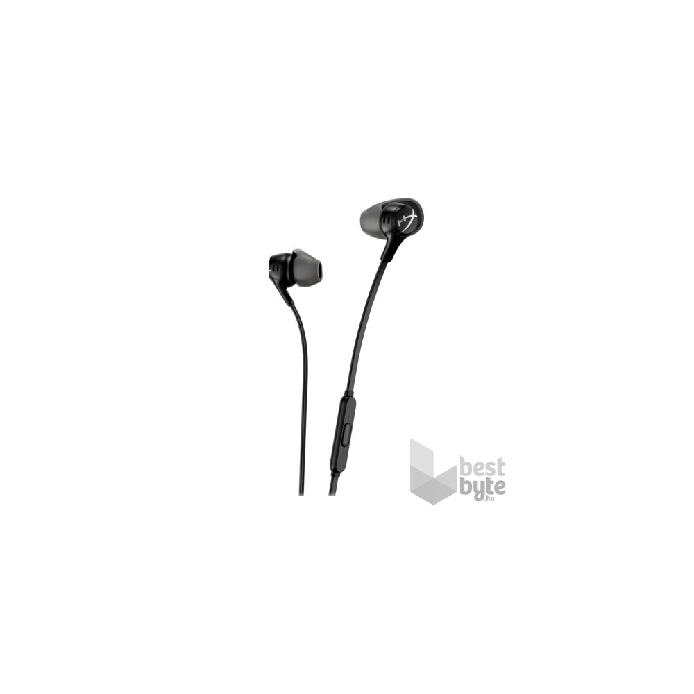 HP HYPERX Cloud Earbuds II vezetékes fekete gamer fülhallgató