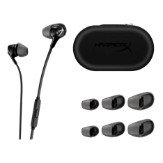 HP HYPERX Cloud Earbuds II vezetékes fekete gamer fülhallgató