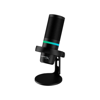 HP HYPERX DuoCast RGB fekete vezetékes mikrofon