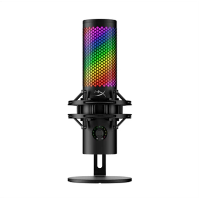HP HYPERX QuadCast 2 S RGB fekete vezetékes mikrofon