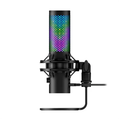 HP HYPERX QuadCast 2 S RGB fekete vezetékes mikrofon
