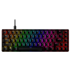 HP HYPERX Vezetékes Billentyűzet Alloy Origins 65 RGB Red - Mechanical Gaming Keyboard US, HKBO1T-RD-US/N