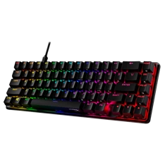 HP HYPERX Vezetékes Billentyűzet Alloy Origins 65 RGB Red - Mechanical Gaming Keyboard US, HKBO1T-RD-US/N