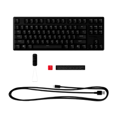 HP HYPERX Vezetékes Billentyűzet Alloy Origins Core PBT Red - Mechanical Gaming Keyboard UK