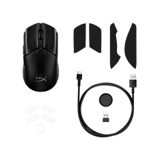 HP HYPERX vezeték Nélküli Egér Pulsefire Haste 2 Mini Wireless - Gaming Mouse Black
