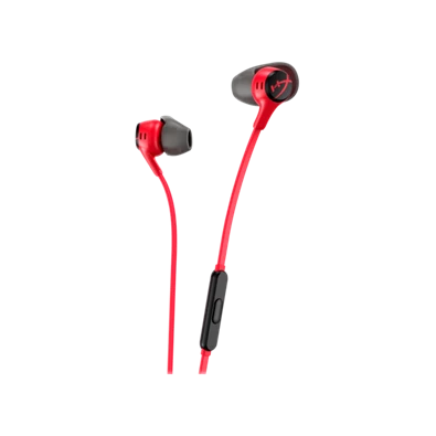 HyperX Cloud Earbuds II piros vezetékes mikrofonos fülhallgató