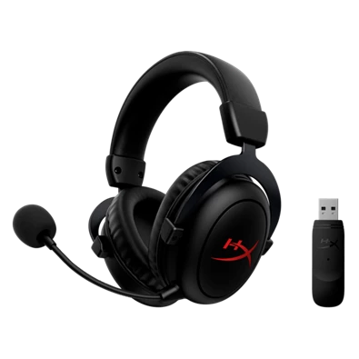 HP HyperX Cloud II vezeték nélküli fekete gamer headset