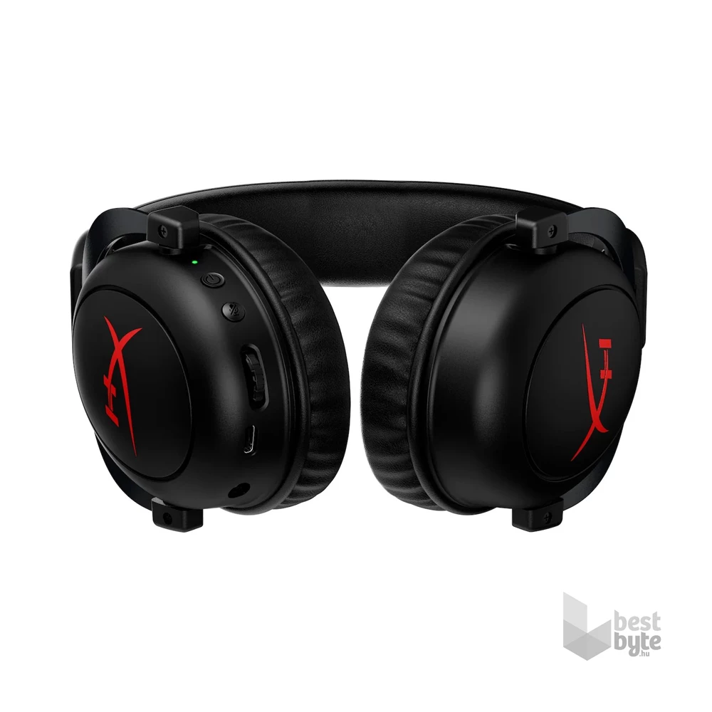 HP HyperX Cloud II vezeték nélküli fekete gamer headset