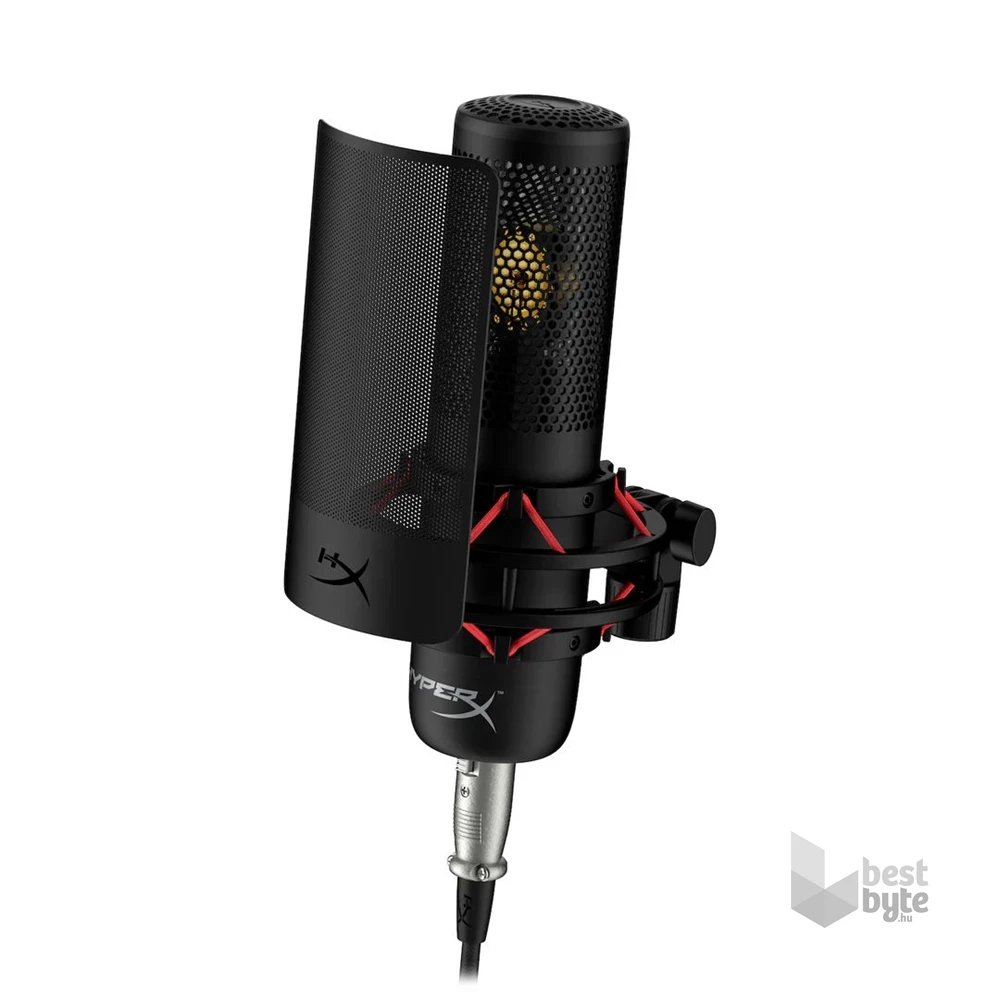 HP HyperX ProCast XLR fekete vezetékes mikrofon
