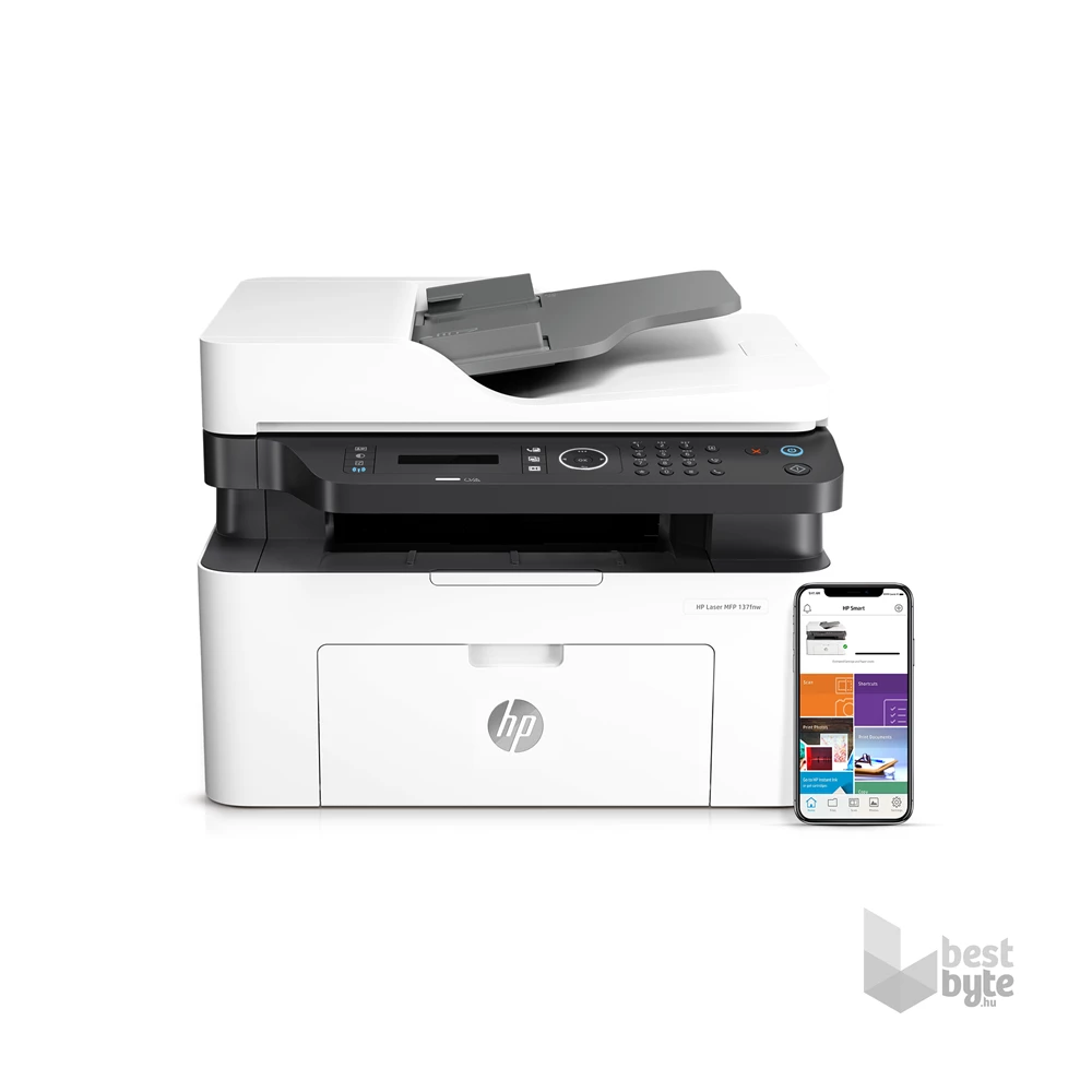 HP LaserJet Pro MFP 137fnw multifunkciós lézer nyomtató