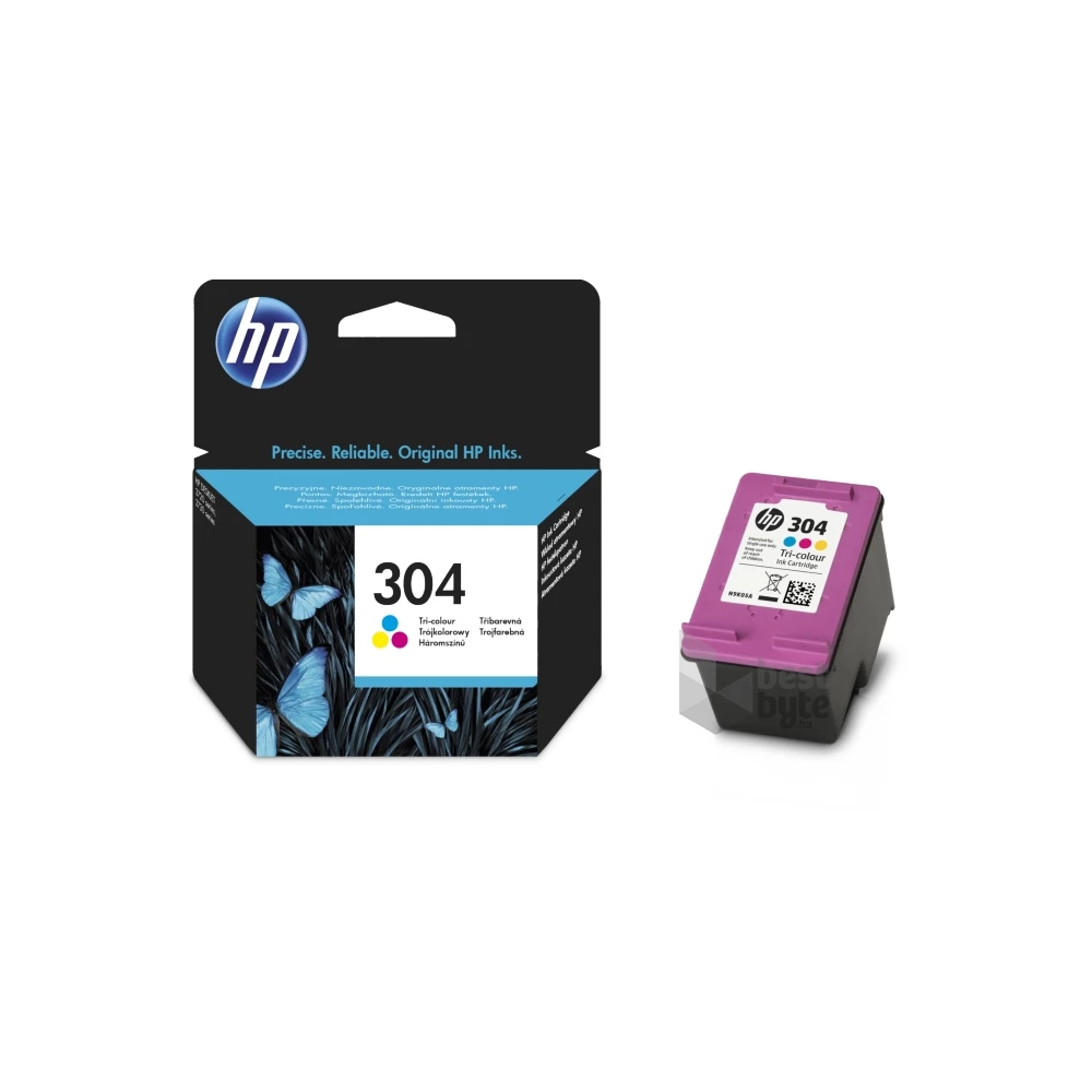 HP N9K05AE (304) háromszínű tintapatron