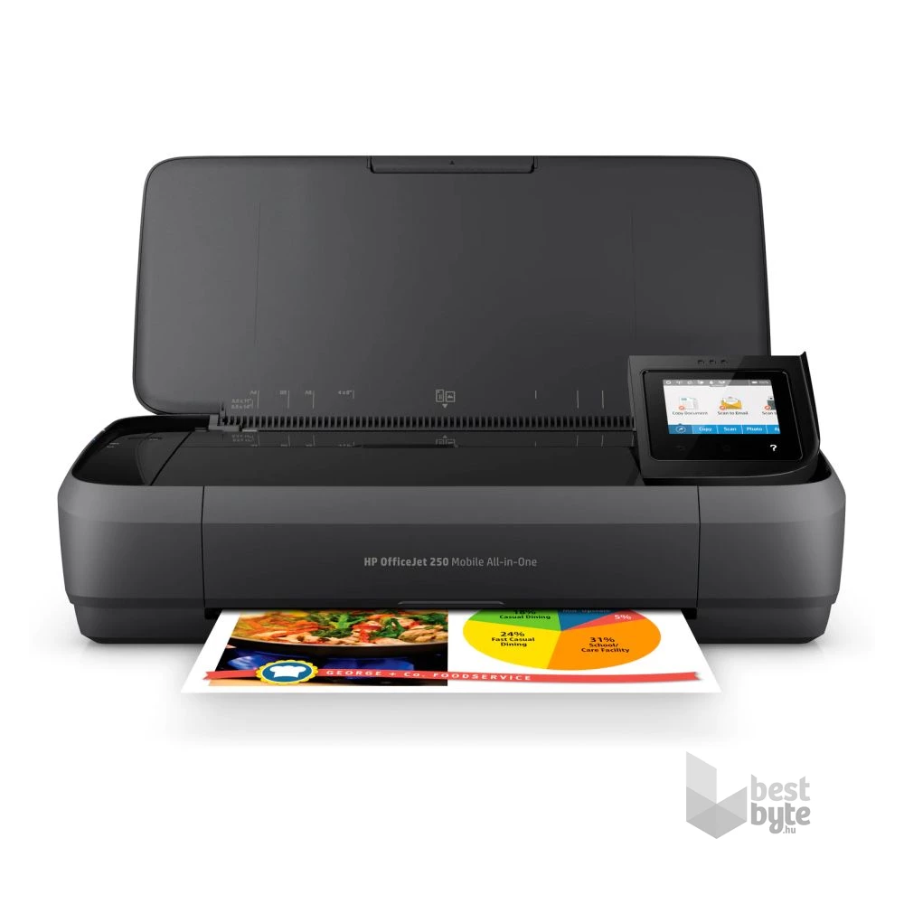 HP OfficeJet 250 mobile hordozható multifunkciós nyomtató