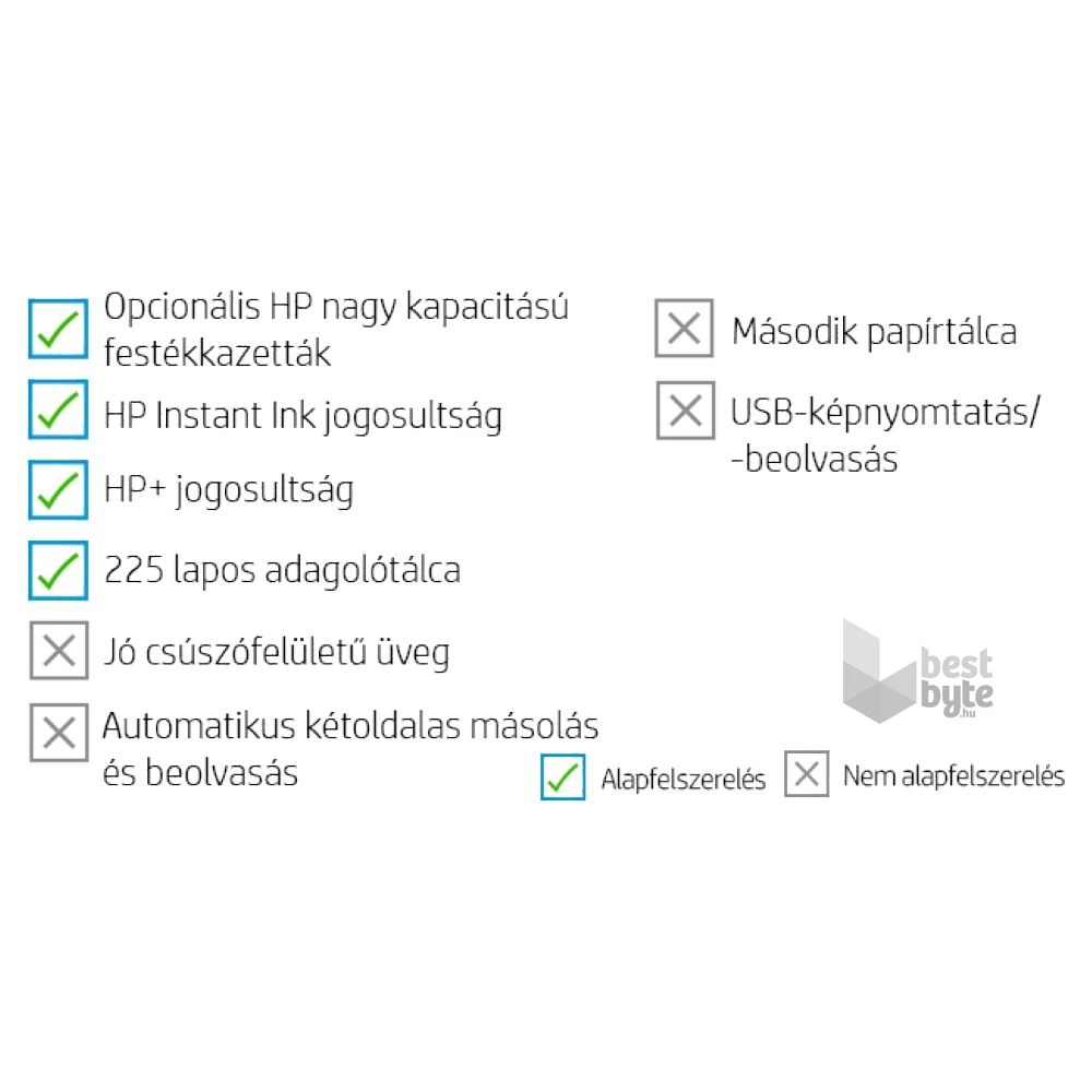 HP OfficeJet 8012E All-in-One multifunkciós tintasugaras Instant Ink ready nyomtató (Újracsomagolt)
