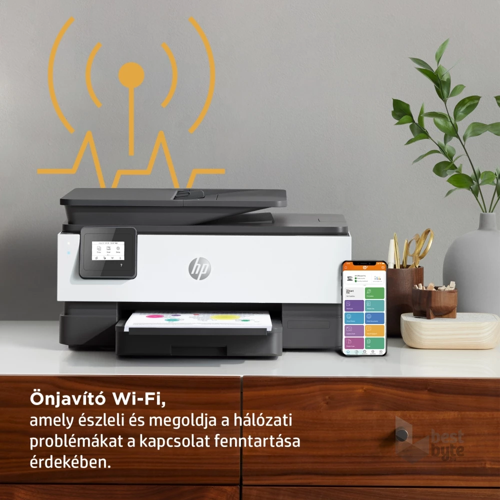HP OfficeJet 8012E All-in-One multifunkciós tintasugaras Instant Ink ready nyomtató (Újracsomagolt)