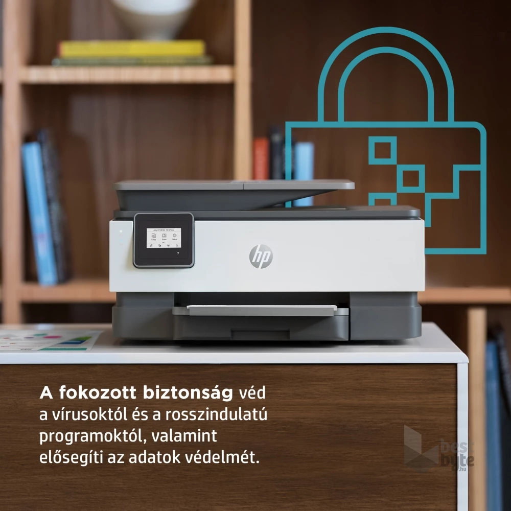 HP OfficeJet 8012E All-in-One multifunkciós tintasugaras Instant Ink ready nyomtató (Újracsomagolt)
