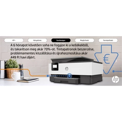 HP OfficeJet 8012E All-in-One multifunkciós tintasugaras Instant Ink ready nyomtató (Újracsomagolt)