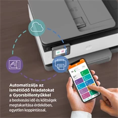 HP OfficeJet Pro 8022E All-in-One multifunkciós tintasugaras Instant Ink ready nyomtató