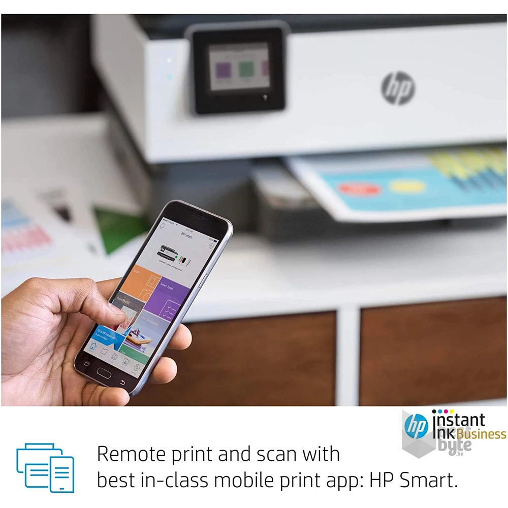 HP OfficeJet Pro 8022E All-in-One multifunkciós tintasugaras Instant Ink ready nyomtató (Újracsomagolt)