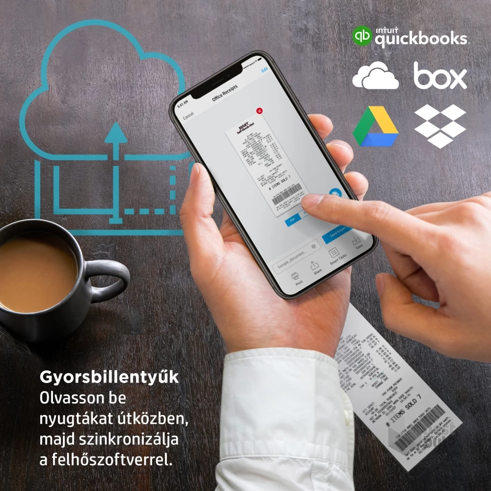 HP OfficeJet Pro 8022E All-in-One multifunkciós tintasugaras Instant Ink ready nyomtató (Újracsomagolt)