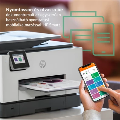 HP OfficeJet Pro 9022E All-in-One multifunkciós tintasugaras Instant Ink ready nyomtató