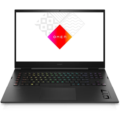 HP Omen 17-ck0003nh laptop (17,3"QHD/Intel Core i7-11800H/RTX 3060 6GB/16GB RAM/512GB/DOS) - fekete