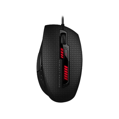 OMEN by HP X9000 vezetékes fekete gamer egér