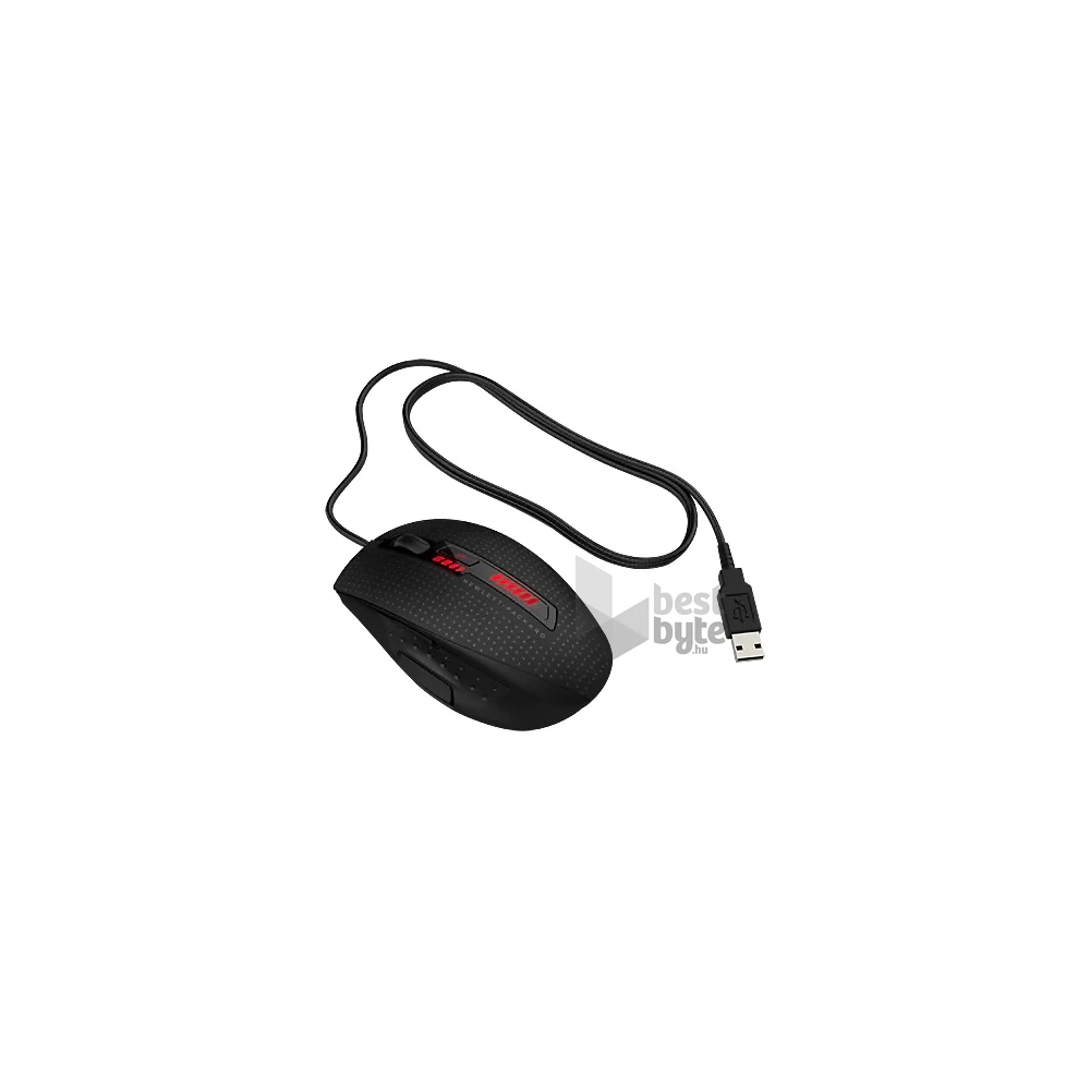OMEN by HP X9000 vezetékes fekete gamer egér