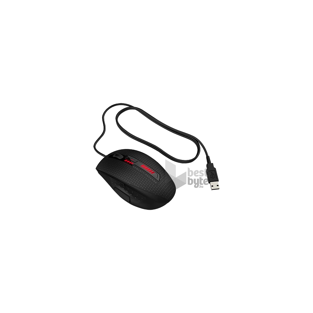 OMEN by HP X9000 vezetékes fekete gamer egér