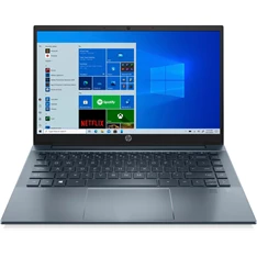 HP Pavilion 14-ec0012nh laptop (14"FHD/AMD Ryzen 3-5300U/Int. VGA/8GB RAM/256GB/Win10) - kék