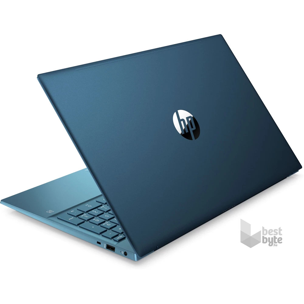 HP Pavilion 15-eg0021nh laptop (15,6"FHD Intel Core i3-1125G4/Int. VGA/8GB RAM/256GB/Win10) - zöldeskék
