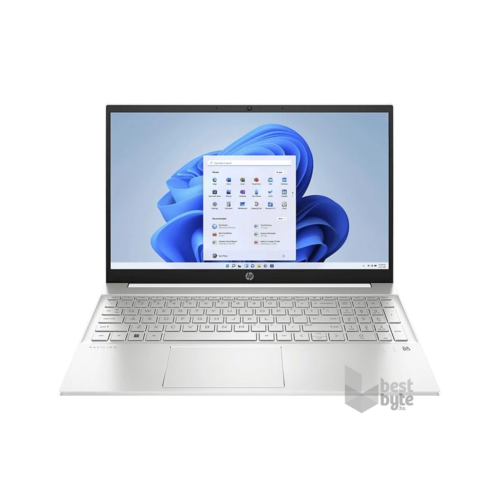 HP Pavilion 15-eh1015nh laptop (15,6"FHD/AMD Ryzen 3 5300U/Int.VGA/8GB RAM/512GB/Win11) - fehér
