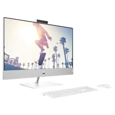 HP Pavilion 27-ca2003nn 27"QHD/Core i5-13400T/16GB/1TB SSD/fehér All-in-One asztali számítógép