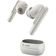 HP Poly Voyager Free 60+ True Wireless Bluetooth fehér fülhallgató