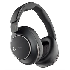 HP Poly Voyager Surround80 fekete vezeték nélküli fejhallgató +  USB-C/A adapter