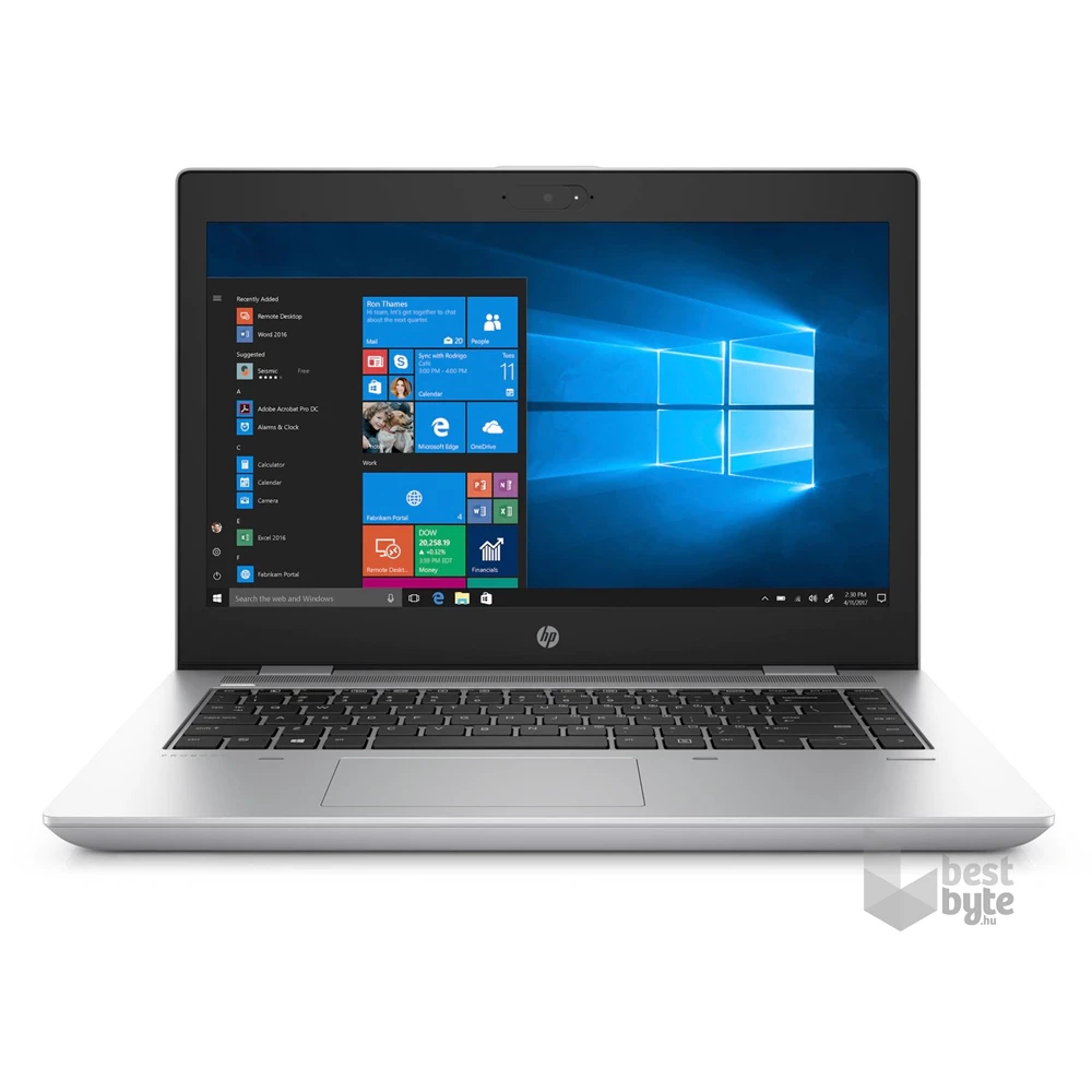 HP ProBook 640 G4 laptop (14" Intel Core i5-8250U/Int. VGA/8GB RAM/256GB/Win10 Pro) - ezüst (Újracsomagolt)