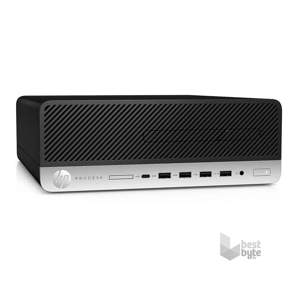HP ProDesk 600 G4 SFF/i5-9400/8GB/256GB/Win Pro COA/fekete asztali számítógép (Használt A+)