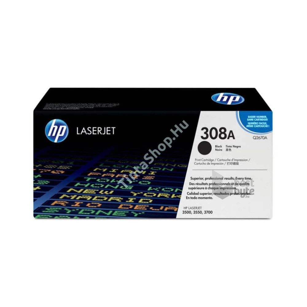 HP Q2670A (308A) fekete toner