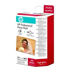 HP Q7954AE - C6657AE + C6658AE + 100lap HP Premium Plus fotópapír (10x15)