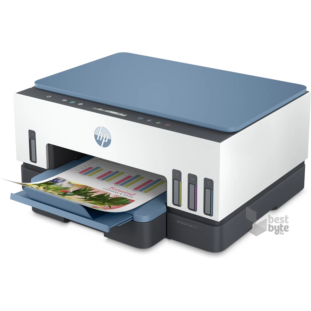 HP SmartTank 725 multifunkciós tintasugaras külsőtartályos nyomtató