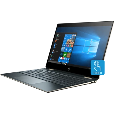 HP Spectre x360 13-aw0005nh laptop (13,3"FHD Intel Core i7-1065G7/Int. VGA/16GB RAM/1TB SSD/Win10) - kék