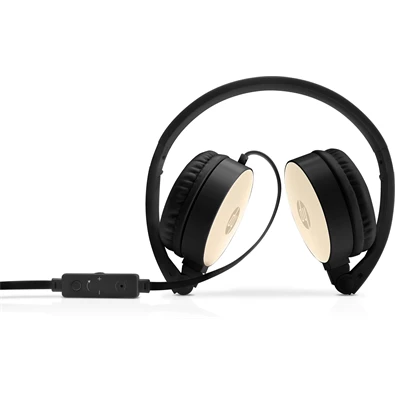 HP H2800 Stereo arany-fekete fejhallgató