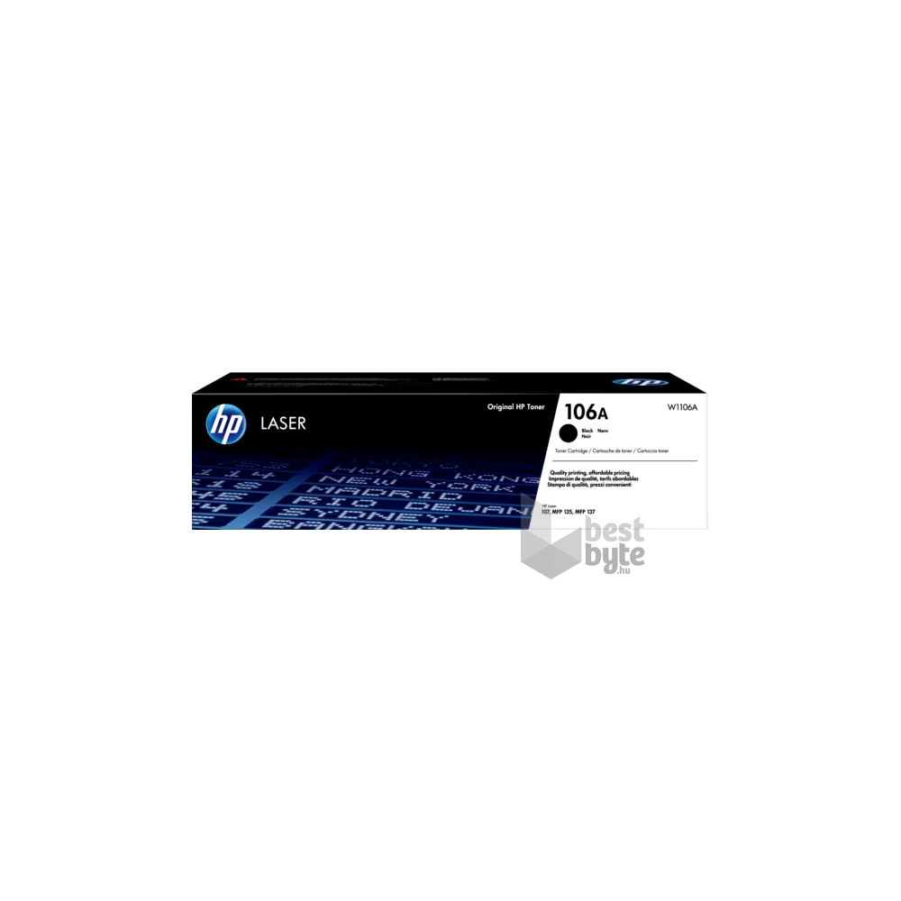 HP W1106A (106A) fekete toner