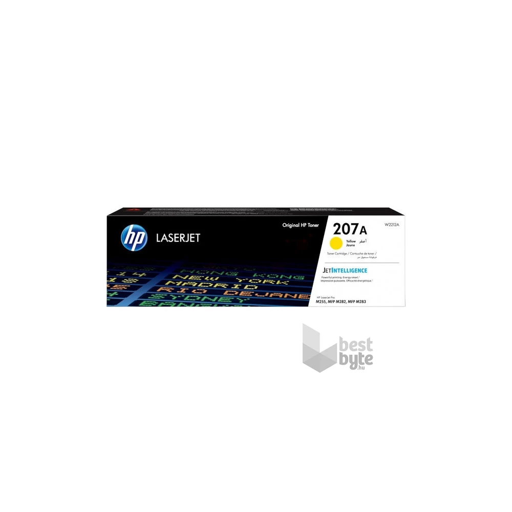 HP W2212A (207A) sárga toner