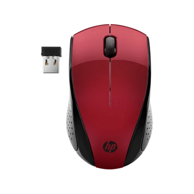HP Wireless Mouse 220 Sunset Red egér