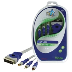HQ Scart-Rca átalakító kábel