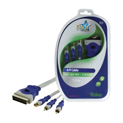 HQ Scart-Rca átalakító kábel